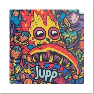 “JUPP” Alternate Dimension Sticker Art Posters and Art